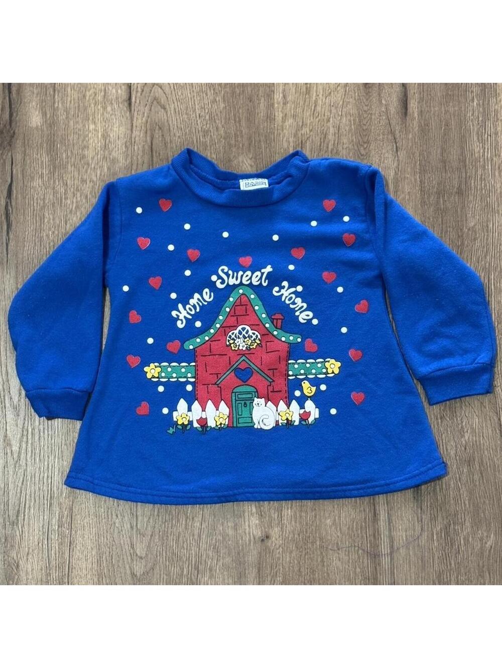 Basic Editions Kids Blue Sweatshirt